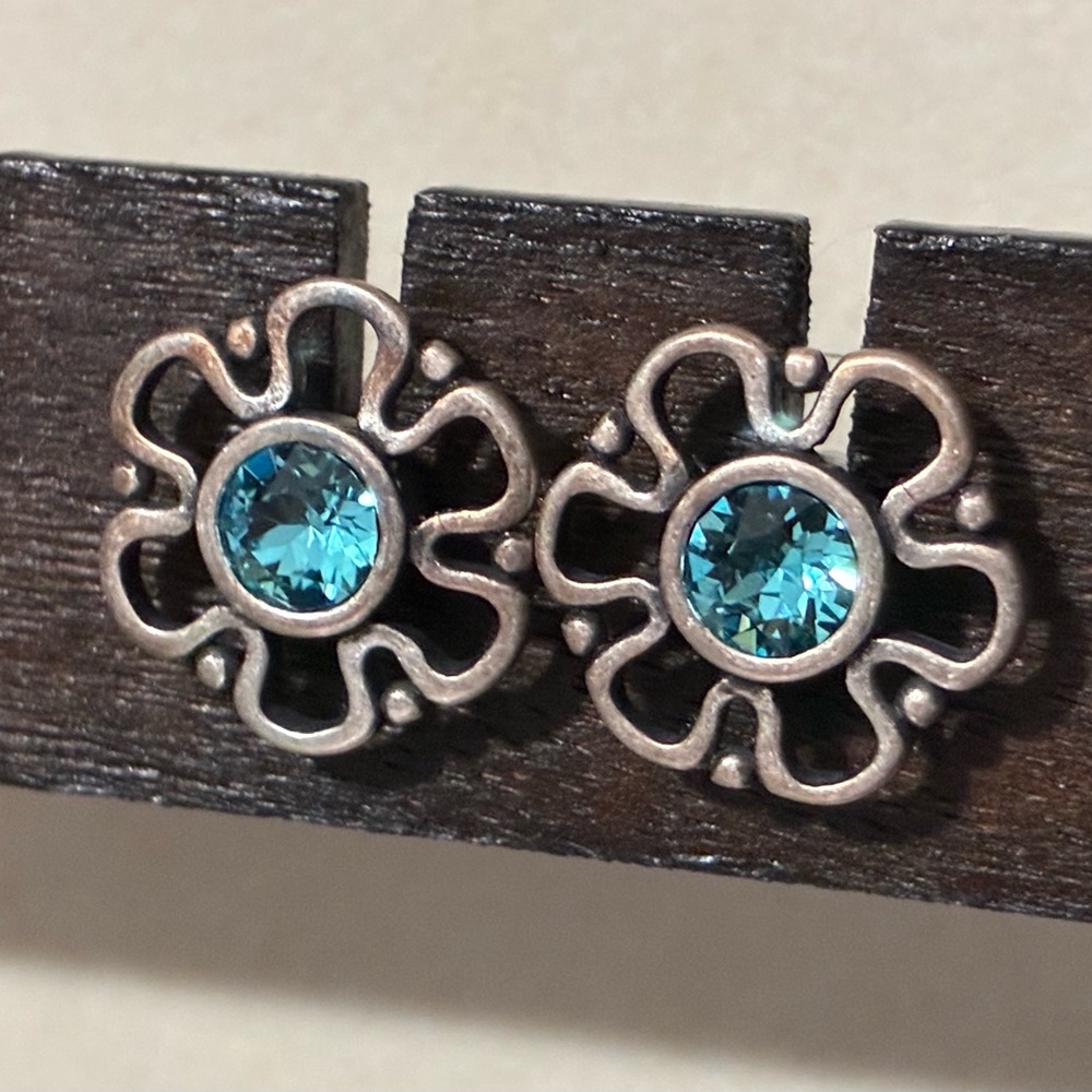 Touchstone Crystal by Swarovski Petal Perfection Earrings